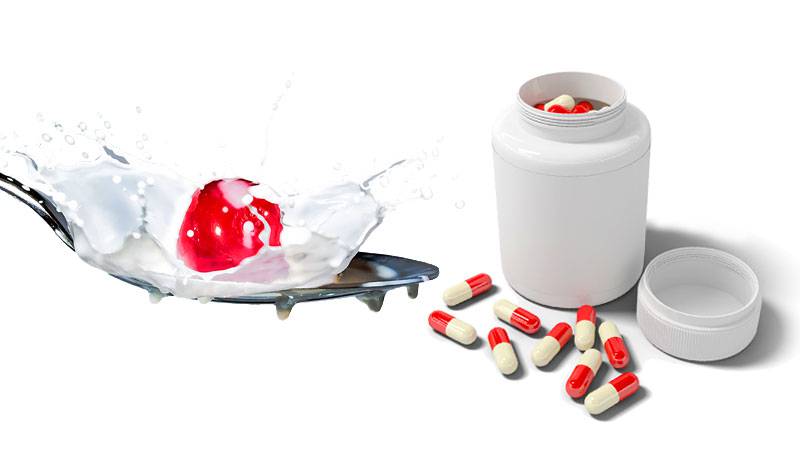 Kefir for antibiotic treatment