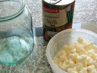 How to make coconut milk kefir?